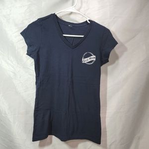 Blue Moon Blue V-Neck TShirt